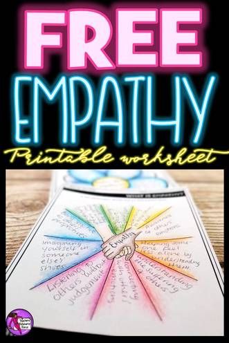 Empathy Worksheet, Morning Meeting Routine, Empathy Lessons, Empathy Activities, Teaching Empathy, Teaching Character, School Counseling Lessons, Growth Mindset Activities, Elementary School Counseling