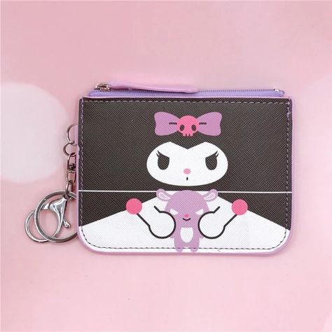 Card Holder Keychain, Cute School Bags, Hello Kit, Small Coin Purse, Bag Suitcase, Hello Kitty Items, Sanrio Characters, Pretty Jewellery, Cute Couple Videos