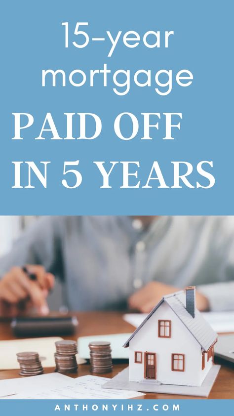 How To Pay Off Your Mortgage In 5 Years - Anthony Ihz Heloc To Pay Off Mortgage, Pay Off Mortgage, Pay Off Mortgage Early, Mortgage Free, Mortgage Payoff, Debt Repayment, Improve Your Credit Score, Home Mortgage, Mortgage Payment