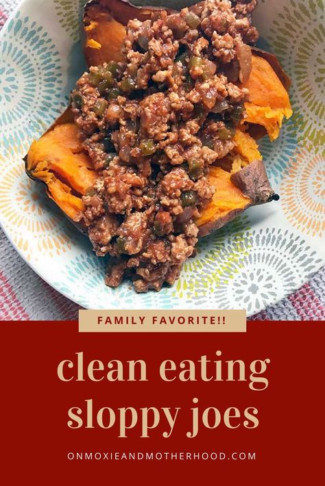 This easy, delicious, healthy clean eating sloppy joe recipe will be your new family dinner favorite! Add it to your dinner recipe rotation today! Healthy Sloppy Joes, Sloppy Joe Recipe, Low Glycemic Diet, Joe Recipe, Clean Eating For Beginners, Sloppy Joes Recipe, Clean Eating Dinner, Sloppy Joe, Healthy Clean Eating