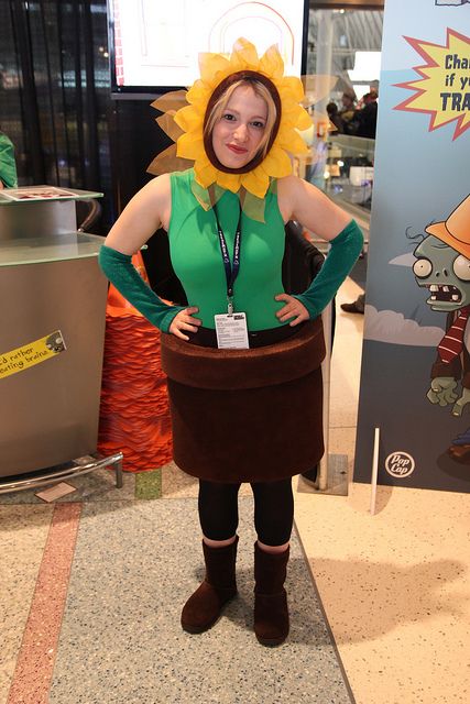 Plants Vs. Zombies Sunflower Costume | Recent Photos The Commons Getty Collection Galleries World Map App ... Gardener And Plant Costume, Plants Vs Zombies Halloween Costume, Diy Plants Vs Zombies Costumes, Plants Vs Zombies Trunk Or Treat, Pvz Costume, Sunflower Costume Diy, Sunflower Cosplay, Sunflower Plants Vs Zombies, Plants Vs Zombies Costume