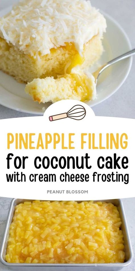 Vanilla Cake With Pineapple Filling, Yummy Cake Fillings, Pineapple Cake Filling Recipes, Pineapple Pie Filling Recipes, Pineapple Tidbits Recipes, Pineapple Filled Cookies, Pineapple Cake Filling, Best Cake Filling Recipes, Pineapple Pie Filling