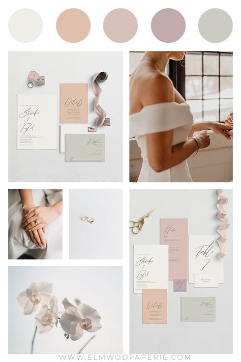 Romantic Wedding Colors, Wedding Theme Color Schemes, Wedding Color Combinations, Wedding Color Pallet, Wedding Lake, Wedding Motifs, Neutral Wedding Colors, Wedding Color Combos, Winter Wedding Colors