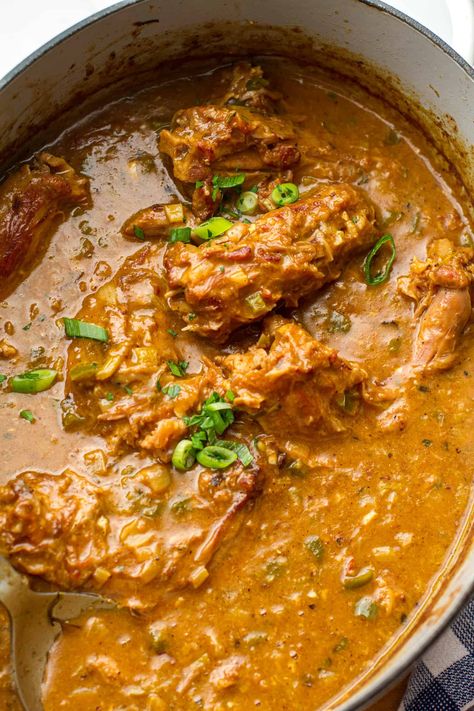 Smothered Turkey Necks Smothered Turkey Necks And Gravy, Smothered Turkey Necks Crock Pot, Turkey Neck Recipe Southern, Turkey Necks And Gravy, Smoked Turkey Necks Recipes, Turkey Pot Roast, Smothered Turkey Necks, Cajun Gravy, Smoked Turkey Necks