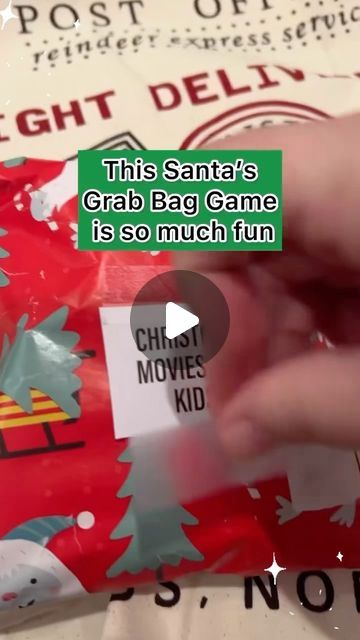 Jesse Cooper on Instagram: "SANTAS GRAB BAG GAME - Reshare from @playpartyplan remember it doesn’t have to be presents, it could be chore cards, it could be candy, these games are made to be retrofitted to your family and what works best for you! ❤️❤️❤️🎅🏻🎅🏻🎅🏻🎄❄️❄️✨✨✨ #SantasGrabGame #Santa #Santa’sHolidays#" Santa's Grab Bag Game, Santas Grab Bag Game, Couples Baby Shower Games, Christmas Food Crafts, Chore Cards, Thanksgiving 2024, Minute To Win It Games, Holiday Party Games, Couples Baby Showers