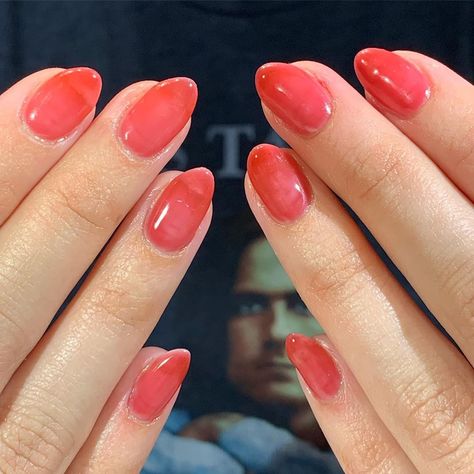 Fleury Rose on Instagram: “Pomegranate juice 🥤 nails using @leafgelusa” Pomegranate Nails, Pomegranate Flower, Pomegranate Juice, Final Touch, Mani Pedi, Pomegranate, Colorful Flowers, Nail Colors, Juice