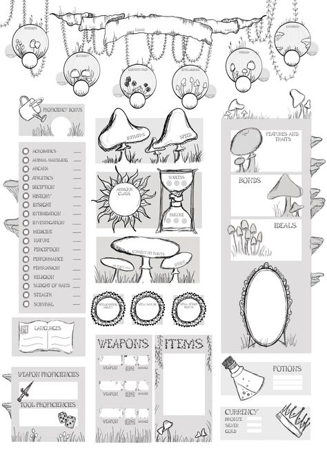 Dungeon And Dragons Character Sheet, Dungeoneers Pack Dnd, Blank Dnd Character Sheet, Dnd Character Template, D D Character Sheet 5e, D N D Character Sheets, Cute Character Sheet Dnd, How To Make Dnd Character, Dnd 5e Character Sheet Printable