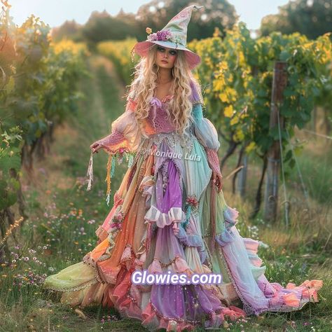 Flower Witch, Spring Witch, Fairy Life, Monique Lula, Garden Witch, Witch Cosplay, Witch Dress, Witch Costume, Life Ideas