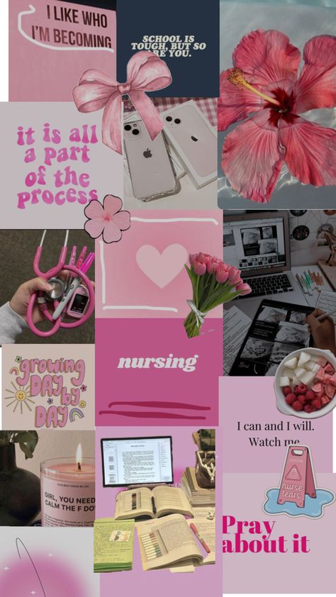 Nursing, College,Student Nurse, Wallpaper,Background Student Collage, Nursing Board, Nursing School Motivation, Nurse Student, Nurse Inspiration, Nurse Aesthetic, Nursing Student Tips, Nursing School Studying, Nursing School Notes