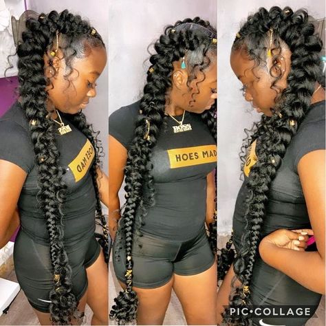 Butterfly Braids, Butterfly Braid, Two Braid Hairstyles, Curly Hair Braids, Braiding Styles, Feed In Braids Hairstyles, Hair Afro, Braided Cornrow Hairstyles, Star Struck