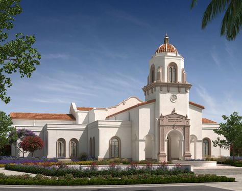 Yorba Linda California, Relief Society Crafts, Redlands California, Architectural Renderings, Ca History, Fresno California, Newport Beach California, Home Temple, Sacramento California