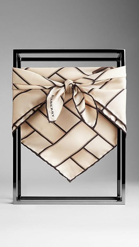 Silk Styles, Scarf Packaging, Print Scarf Design, Scarf Photography, Scarf Display, Scarf Burberry, Silk Scarf Design, Hijab Designs, Scarf Collection