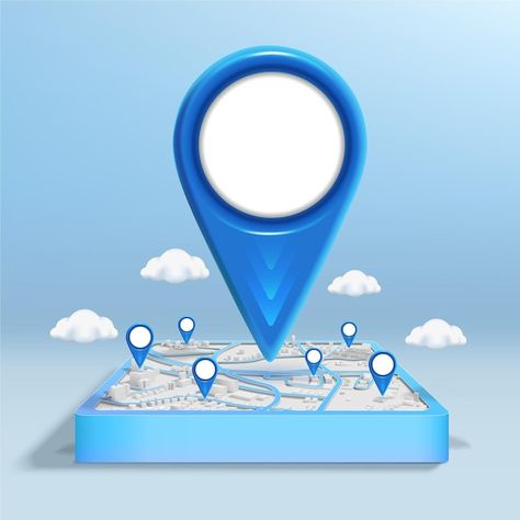 Gps icon mockup on the city map with pin... | Premium Vector #Freepik #vector #navigation-map #street-map #city-map #location-background Location Creative Ads Design, Location Flyer Design, Map Location Poster Design, Map Social Media Design, Map Location Design, Location Social Media Design, Location Poster Design, Location Map Design, Location Background