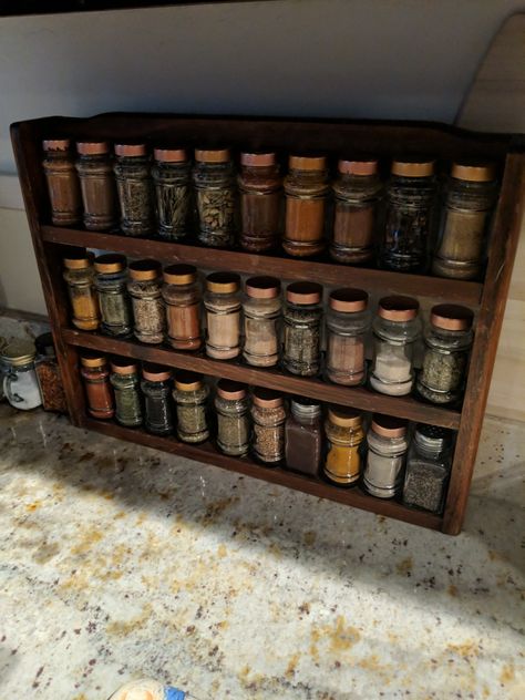 Spice Rack Aesthetic, Aesthetic Spice Rack, House Aesthetics, Spice Rack