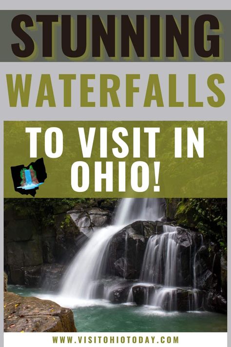 Ohio Waterfalls, Ohio Adventures, Ohio Hiking, Millersburg Ohio, Ohio Destinations, Ohio Vacations, Wooster Ohio, Ohio Travel, Fall Camping