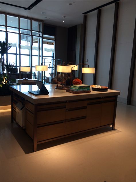 Andaz Hotel, Hotel Design, Front Desk, Lobby, Singapore, Kitchen Island, Desk, Hotel, Furniture