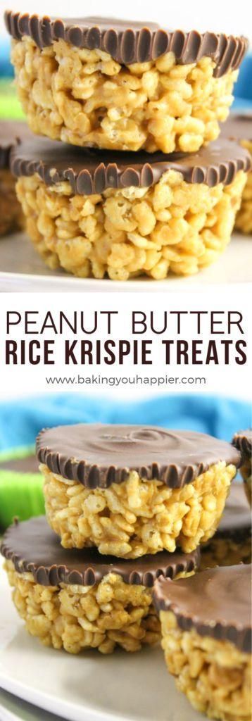 Peanut Rice, Peanut Butter Egg, Paleo Easy, Peanut Butter Rice Krispie Treats, Rice Treats, Peanut Butter Rice Krispies, Butter Desserts, Egg Rice, Rice Krispies Treats