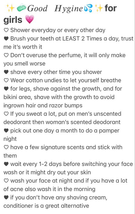 Hygiene Hacks For Women, Fem Hygiene Tips, Shower Tips To Smell Good, Hygiene Tips Feminine Smell, Good Hygiene For Women Tips, Hygenic Tips Women, Shower Tips For Women, Femine Hygine, Sneaky Link Routine