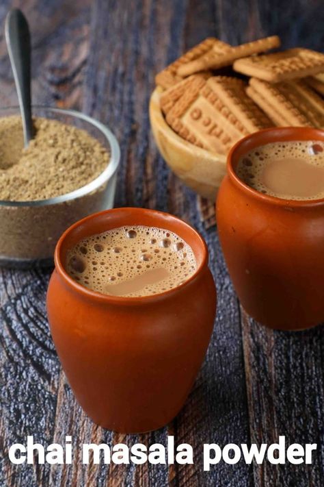 Chai Spice Mix, Chai Masala, Homemade Chai, Masala Powder Recipe, Cold Coffee Recipes, Spicy Snacks Recipes, Masala Tea, Chai Recipe, Breakfast Recipes Indian