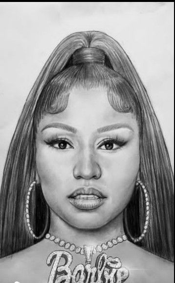 Nicki Drawing, Nicki Minaj Drawing Pencil, Beyonce Coloring Pages, Drawing Beyonce, Nicki Minaj Drawing, Beyonce Drawing, Beyonce Nicki Minaj, Beyonce Portrait Drawing, Celebrity Drawings