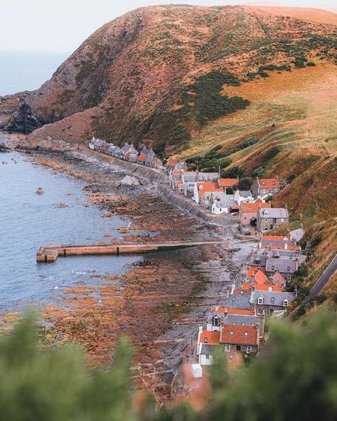 VisitScotland on Instagram: "Coastal villages with character, Scotland has plenty! 🌊🧡 Stunning scenes captured of Crovie by @themodernleper 📷 It's no surprise this Aberdeenshire gem is the best-preserved fishing village in Europe 🎣🏆 #Crovie #Aberdeenshire #VisitABDN #BeautifulABDN @visitabdn #VisitScotland" Cornwall England, Visit Scotland, Seaside Towns, Travel List, Fishing Villages, Coastal Towns, Great Britain, Travel Destinations, Scotland