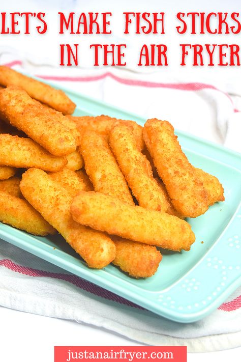 How to Make Frozen Fish Sticks in the Air Fryer - Just An AirFryer Fish Sticks In Air Fryer, Air Fryer Fish Sticks, Cream Cheese Mashed Potatoes, Weird Kids, Breaded Fish, Seven Layer Salad, Frozen Fish, Cheese Mashed Potatoes, Air Fryer Fish