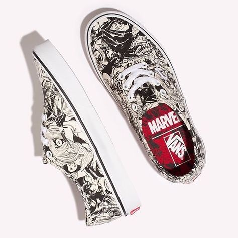 Vans Marvel Women Superhero, Vans Marvel, Marvel Merchandise, Shoes Vans, Buy Tshirts, Vans Off The Wall, Vans Authentic, Super Heroes, Vans Old Skool Sneaker