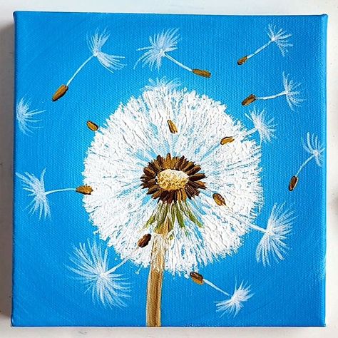 Dandelion Flower Acrylic Painting | artist, art, work of art, art of painting | Dandelion Flower Acrylic Painting #art #artist #artwork #acrylic #painting #eldrawingarts #paintingartwork #acrylicpainting #flowerpainting | By El Drawing Arts - Facebook Gemma 77, Flower Acrylic Painting, Art Of Painting, Drawing Arts, Artwork Acrylic, Flower Acrylic, Paint Flowers, Paint Techniques, Painting Classes