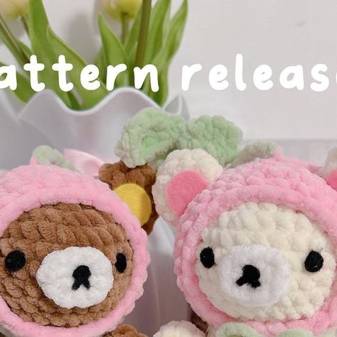 with love, by rocsa ♡ on Instagram: "🍒Rilakkuma Cherries Pattern Release!  The adorable Rilakkuma Cherries pattern is now available! Don't miss out on this cutie - find it in my story or bio.🍒   Special thanks to my testers for their valuable feedback.🌷   Get your hands on this adorable design today!💞  🏷️ #Handmade #amigurumi #yarnlove #crochet #cute #diy #smallbusiness #crocheting #crochetdoll #amigurumidoll #craft  #amigurumiaddict #explorepage  #amigurumilove #patterntest  #crochetpattern #plushie #crochetaddict #instacrochet #crochetlover #amigurumicrochet #plushiesofinstagram #freeamigurumipattern #plushiesofinstagram" Cherry Crochet, Crochet Cute, Cute Diy, Crochet Lovers, Rilakkuma, Special Thanks, Amigurumi Free Pattern, Beaded Jewelry Diy, My Story