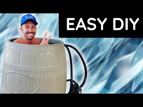 DIY cold plunge tubs at home made easy. Find different DIY ice bath ideas for any budget and skill level..the ultimate step-by-step guide Ice Bath Ideas, Diy Ice Bath, Diy Cold Plunge, Diy Ice Packs, Ice Barrel, Diy Ice Pack, Cold Plunge Tub, Barrels Diy, Cold Plunge