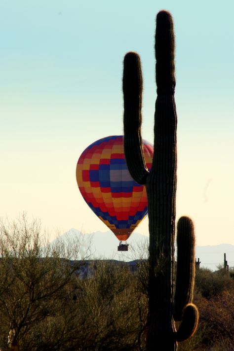 Hot Air Balloon Ride.  Phoenix, Arizona Whimsical Photography, Southwest Living, Arizona Living, Hot Air Balloon Ride, Living In Arizona, Vacation Memories, Hot Air Balloon Rides, Desert Painting, Arizona Travel