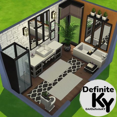 The Sims 4 Interior Design, The Sims House Ideas, The Sims 4 Room Ideas, Sims 4 Room Ideas Bedrooms, Sims Bedroom Ideas, Sims 4 Small House, Sims 4 Kitchen Ideas, Sims 4 Interior Design Ideas, Sims 4 Room Ideas