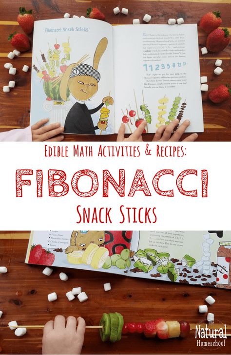 We love math picture books, especially those with edible Math activities and recipes! Math Picture Books, Maths In Nature, Homeschool Math Curriculum, Math Pictures, Math Enrichment, Everyday Math, Snack Sticks, Human Psychology, Math Stem