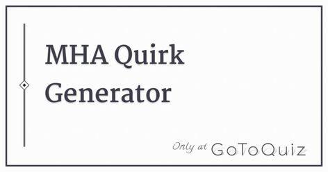 Results: MHA Quirk Generator Wing Quirk Ideas, Mha Tamaki Fanart, My Hero Academia Oc Quirk Ideas, Mha Oc Generator, Mha Name Ideas, Mha Quirks Ideas, Quirk Ideas List, Hero Name Generator, My Hero Academia Oc Base