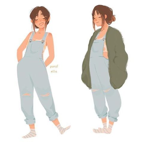 I'm all for farmer girl aesthetic  #cheracterdesign #art #drawing #animation Vans Girl, Farmer Girl, Male Character, Girl Sketch, Drawing Clothes, Character Design References, Girl Drawing, Pretty Art, 그림 그리기