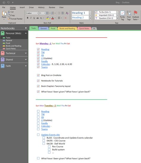Project Management Task List, Work Organization Excel, One Note Task Management, One Note Tips And Tricks, Work Notes Template, How To Organize Notes For Work, How To Use One Note For Work, Onenote Tips For Work, Onenote Meeting Notes Template