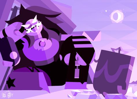 Sugalite Steven Universe, Sugilite Steven Universe, Universe Aesthetic, Rebecca Sugar, Steven Universe Diamond, Steven Universe Wallpaper, Steven Universe Memes, Steven Universe Characters, Steven Universe Gem