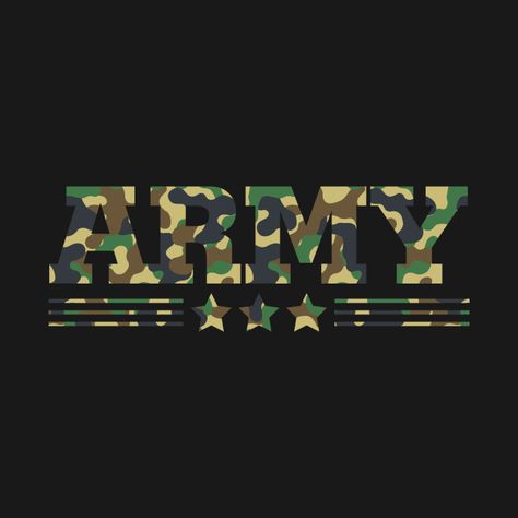 Army Design Graphics, Army Logo Wallpaper, Army Logo Design, Army Pictures, Bts Military, Daycare Logo, Army Design, Army Tshirt, God Clothing