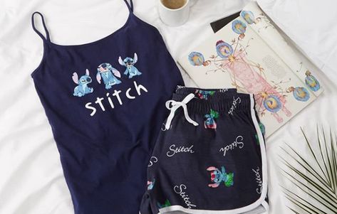 These Primark Stitch Pajamas Are A Fashionable Bargain Pajamas For Teens, Stitch Pajamas, Cute Disney Outfits, Stitch Clothes, Cute Sleepwear, Pajama Outfits, Time To Relax, Cute Stitch, Hipster Mens Fashion