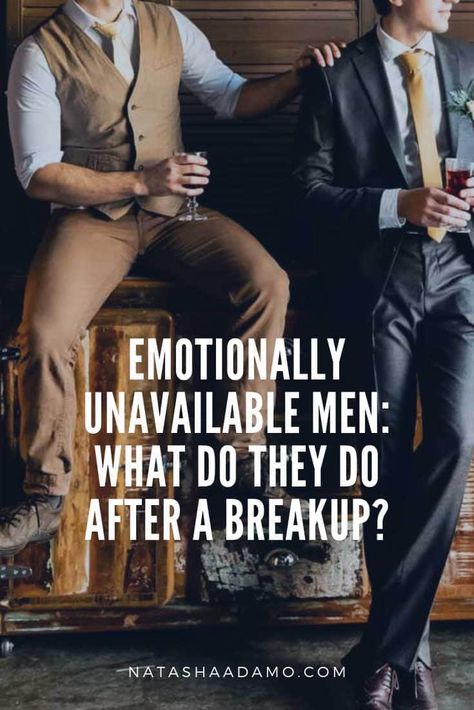 Emotionally unavailable people are incapable of introspection. They have a lack of self-awareness, an abundance of relational needs (that they can't reciprocate), and because they are unable to tap into their emotions, they cannot empathize nor do their words match their actions. They are also the hardest people to get over. The highs are very high and the lows are extremely low. via @natasha_adamo Dating A Divorced Man, Will He Come Back, Emotionally Unavailable Men, After A Breakup, Best Marriage Advice, Emotionally Unavailable, Types Of Guys, After Break Up, After Divorce