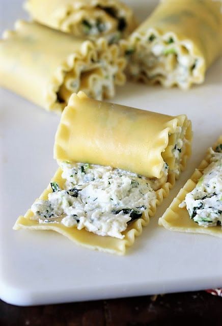 Rolling Up Noodles for Spinach Lasagna Roll-Ups Image Noodle Roll Ups, Spinach Ricotta Lasagna Roll Ups, Rolled Pasta Lasagna Noodles, 3 Cheese Lasagna Roll Ups, Recipes With Lasagna Noodles Roll Ups, Veggie Lasagna Rolls, Spinach Ricotta Roll Ups, Lasange Recipe Rolls, Meatless Lasagna Roll Ups