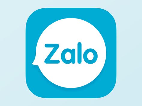 Bubble Icon For Zalo App by Jackie Tran Logo Zalo App, Zalo Icon Aesthetic, Logo Zalo, Zalo Icon, Spiderman Pixel Art, Bubble Icon, Kawaii App, Birthday Wishes For Him, Store Icon