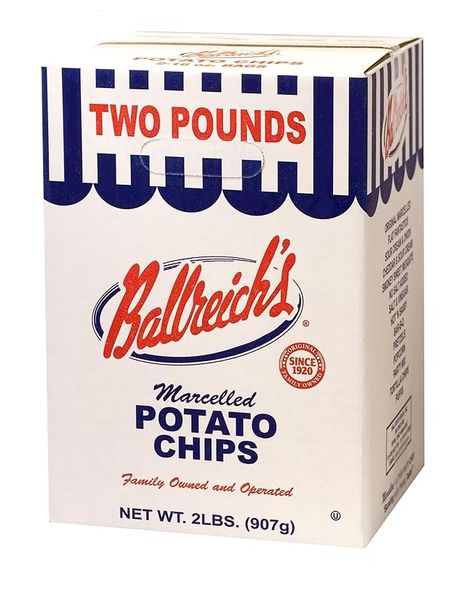 Amazon.com: Ballreich Snack Food Company Marcelled Potato Chips 2# Box Food Company, Snack Foods, Potato Chips, Potato, Chips, Free Shipping, Potato Crisps