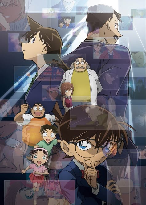 Case Closed Anime, Dc Poster, Manga Detective Conan, Kid Detectives, Conan Movie, Gosho Aoyama, Anime Smile, Detective Conan Wallpapers, Edogawa Conan