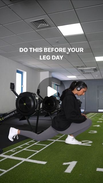 Sannah Amani on Instagram: "Dynamic Warmup = Enhanced Lifts 🏋️‍♂️🤝🏽  SAVE FOR LATER 👏🏽  45 seconds per movement, repeat twice!   A dynamic warm up before your lifts is super crucial so whatever you do DO NOT skip it trust me, it’s not worth it 🤣  This warm up I do before every leg day increases blood flow, warms & primes the muscles as well as bettering your flexibility which reduces risk of an injury! You’ll really feel the difference in your lifts!   Whole fit is @oneractive always 👏🏽  #dynamicwarmup #fitness #fitspo #gym #gymmotivation #warmup #gymwarmup #fit #dynamicstretching #stretching #howto #howtostretch #howtowarmup #legday #glutes #legdayworkout #fitnessreels #gymreels" Leg Day Warm Up Stretches, Leg Warm Up Exercises, Gym Warm Up Exercises, Leg Day Warm Up, Dynamic Stretching Warmup, Dynamic Warmup, Gym Leg Day, Leg Warm Up, Gym Warm Up