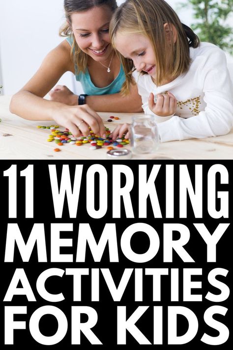 Working Memory Activities For Kids, Memory Activities For Kids, Working Memory Activities, Executive Functioning Activities, Memory Planning, Memory Strategies, Teaching Executive Functioning, Memory Activities, Cognitive Activities