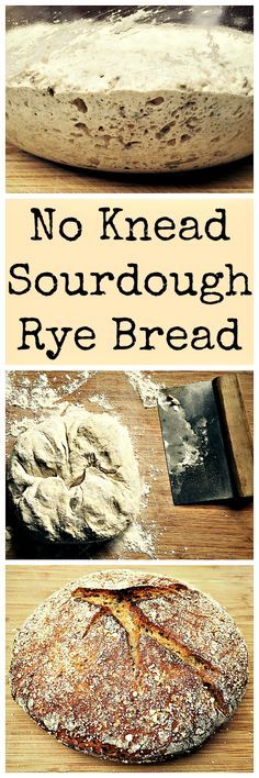 An easy to make sourdough rye bread recipe, no kneading required! The perfect bread for a Reuben sandwich. Sourdough Rye Bread Recipe, No Knead Sourdough, Traditional Bread Recipe, Rye Bread Recipe, Sourdough Rye Bread, Sourdough Rye, Rye Bread Recipes, Starter Recipe, Reuben Sandwich