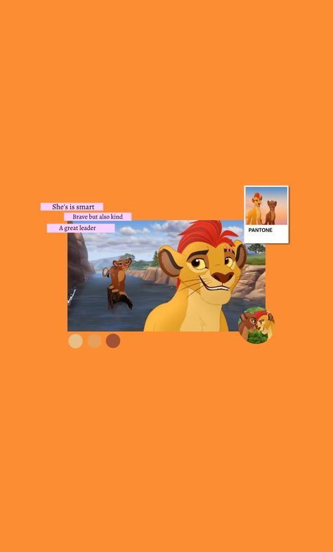 Lion Guard Wallpaper, Rani Aesthetic, Aesthetic Disney, Disney Wallpapers, Lion Guard, Great Leaders, Disney Wallpaper, Concert Outfit, Brave