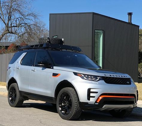 Overland Roof Rack, Offroad Cars, Auto Cartoon, Land Rover Discovery 5, Discovery 5, Best Suv, Range Rovers, Roof Racks, Top Tents