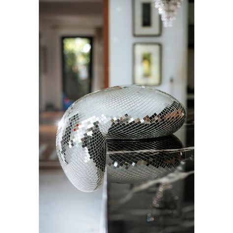 Disco ball painting